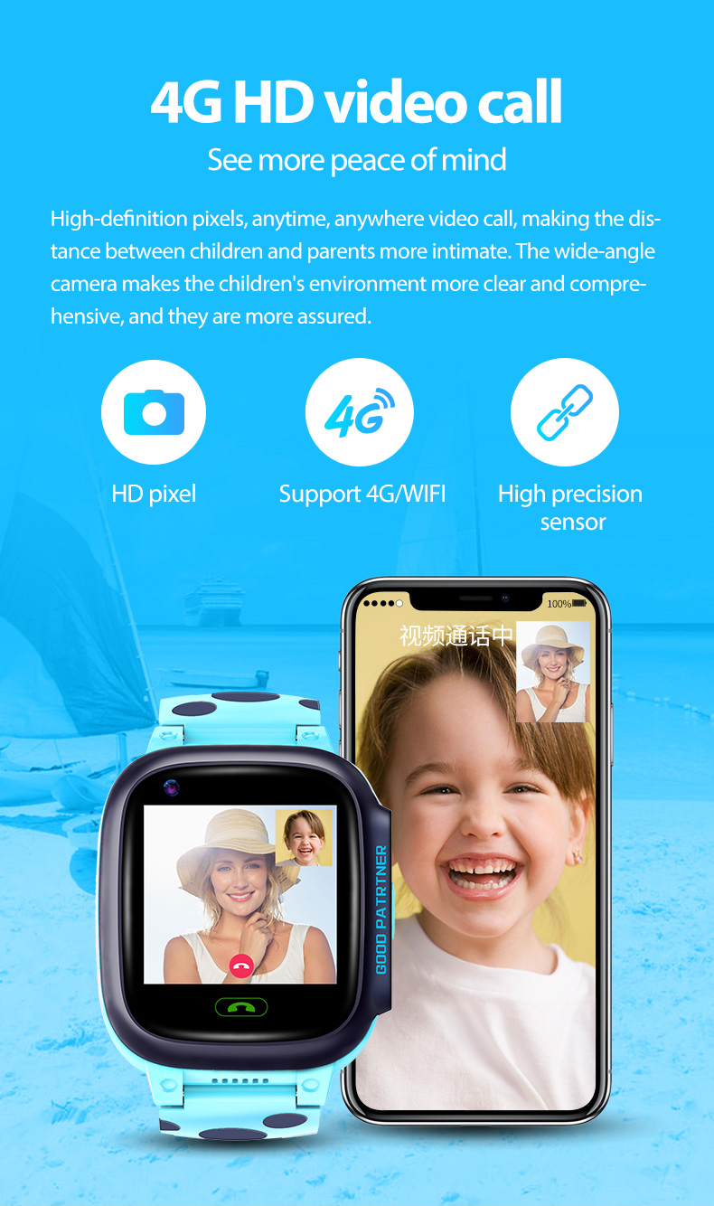 4G Kids smart watch